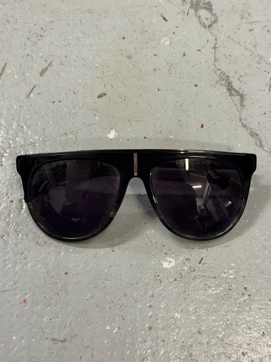 2010s Balmain Black Aviator Sunglasses kNdVZtQ 0