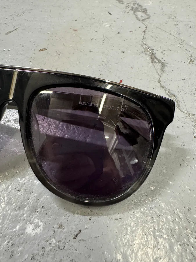 2010s Balmain Black Aviator Sunglasses kNdVZtQ 4