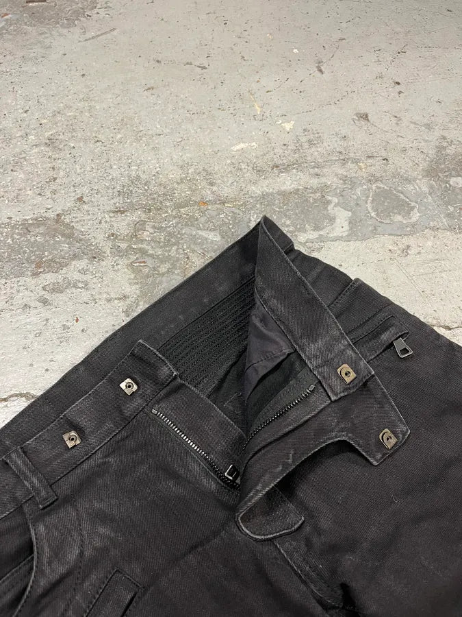 2010s Balmain Black Biker Avant-Garde Jeans NnqEwQz 10