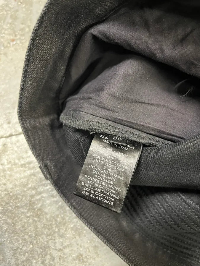 2010s Balmain Black Biker Avant-Garde Jeans NnqEwQz 11