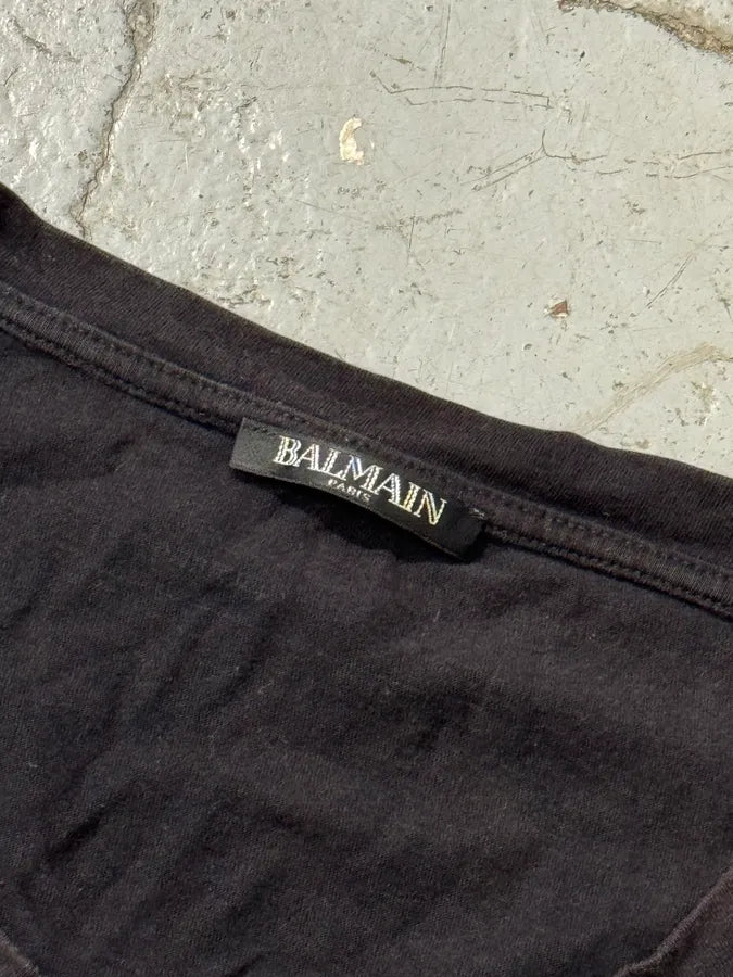 2010s Balmain Black Horses T-Shirt dOCHand 5