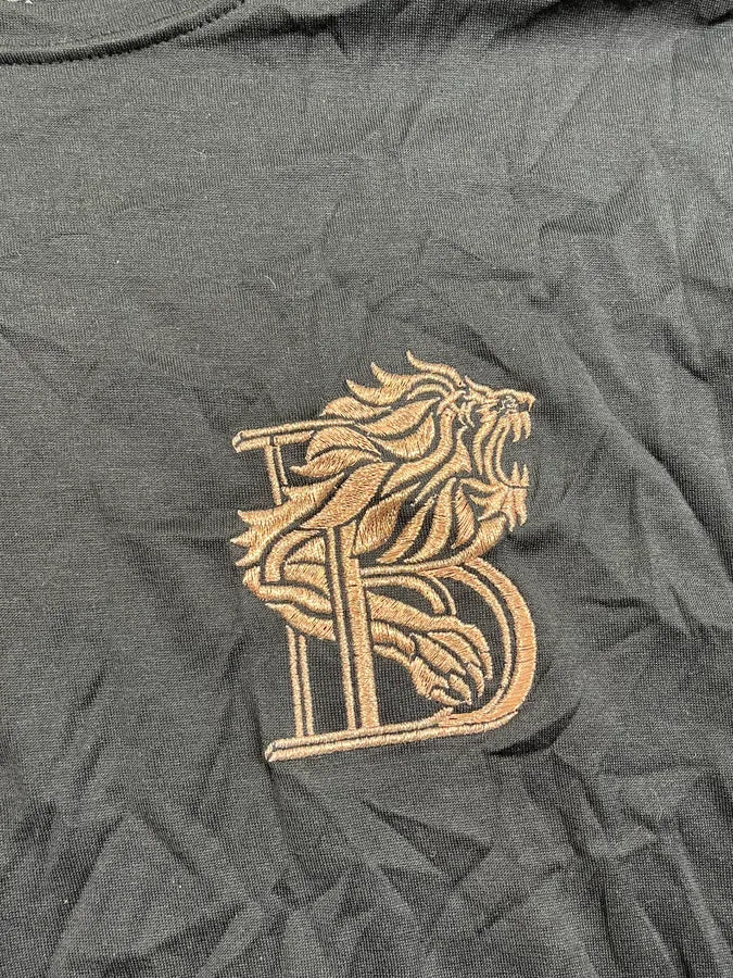 SS2017 Balmain Black Lion Embroidered Buttoned Longsleeve EVKOQUQ 7