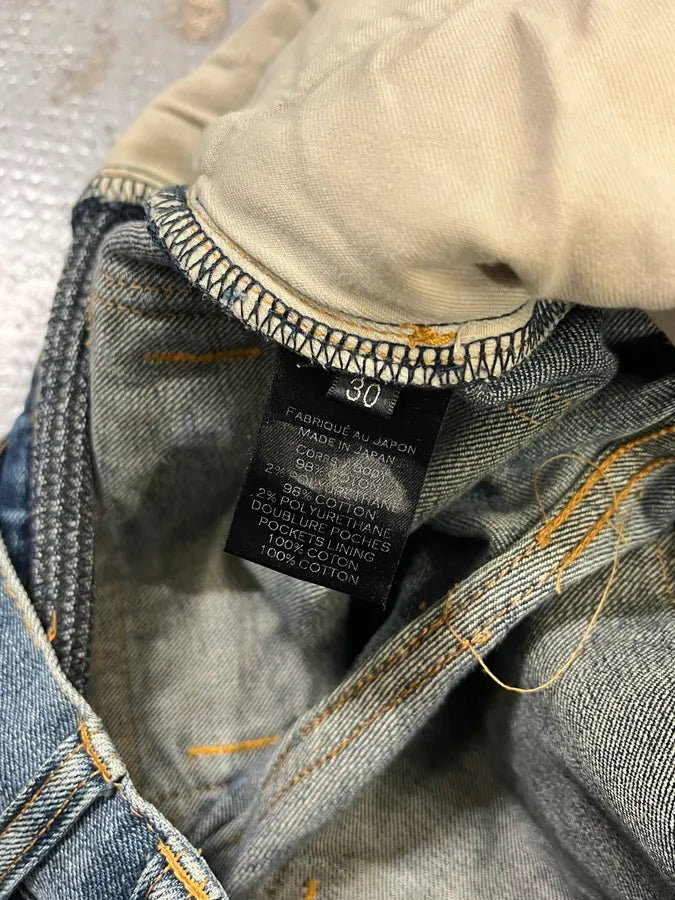 2010s Balmain Blue Biker Denim Jeans arEhZZf 10