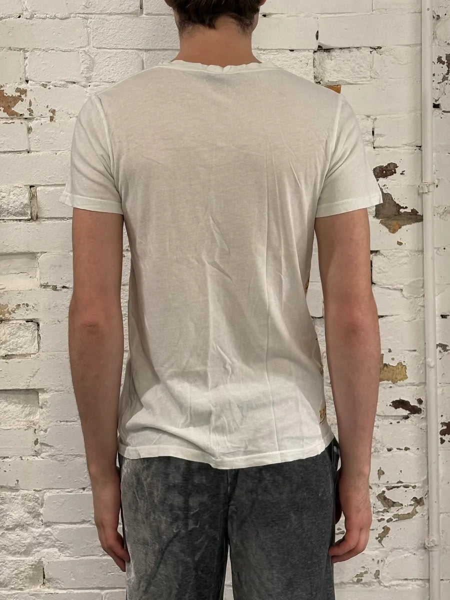 2010s Balmain Golden Lion White T-Shirt LPUGAGU 1