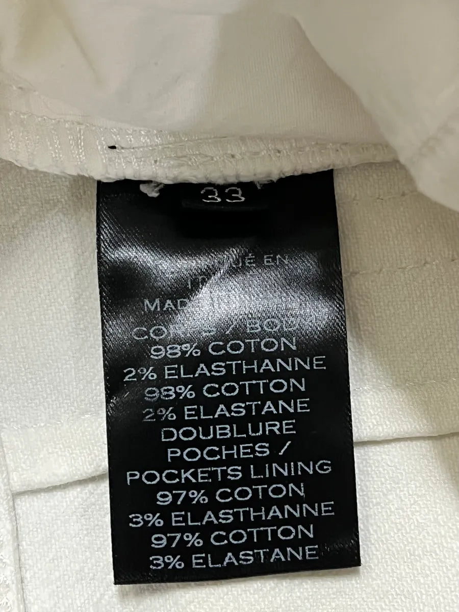 2010s Balmain White Biker Avant-Garde Slim Denim Jeans QvaqeqD 11