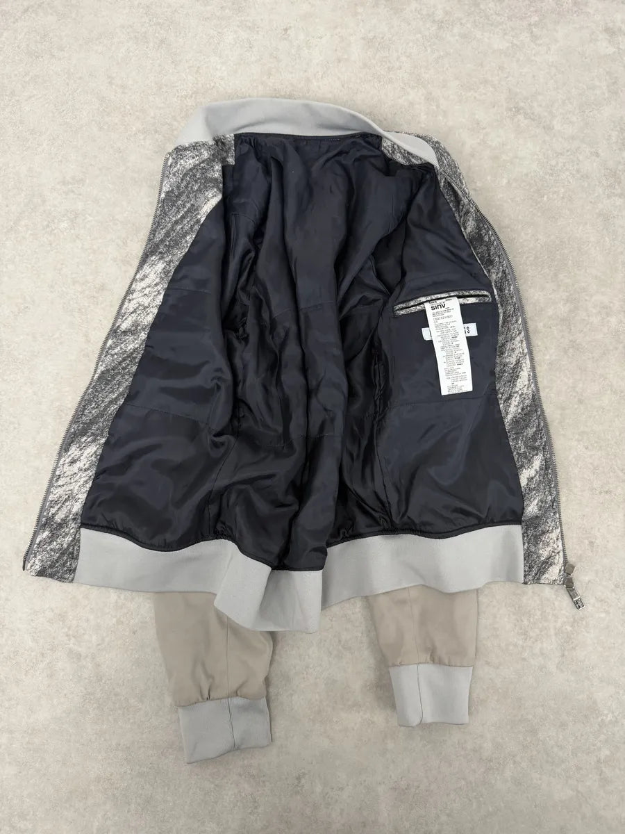 2010s Bikkembergs Abstract Black & Beige Bomber Jacket XAaFAUp 11