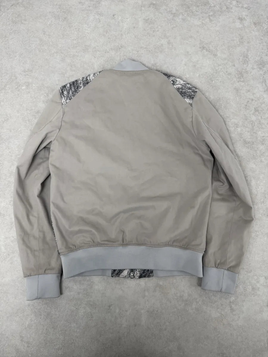2010s Bikkembergs Abstract Black & Beige Bomber Jacket XAaFAUp 3