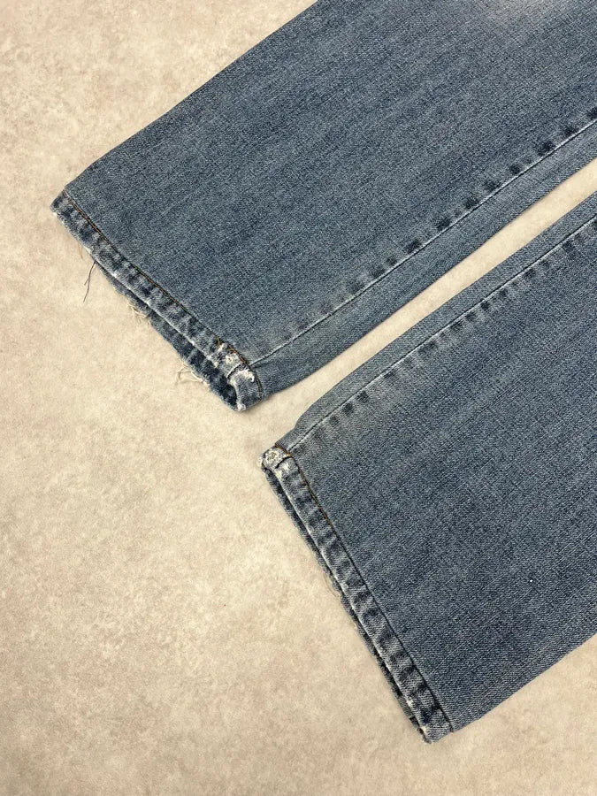 2010s Bikkembergs Blue Avant-Garde Denim Jeans RaWEDOT 9