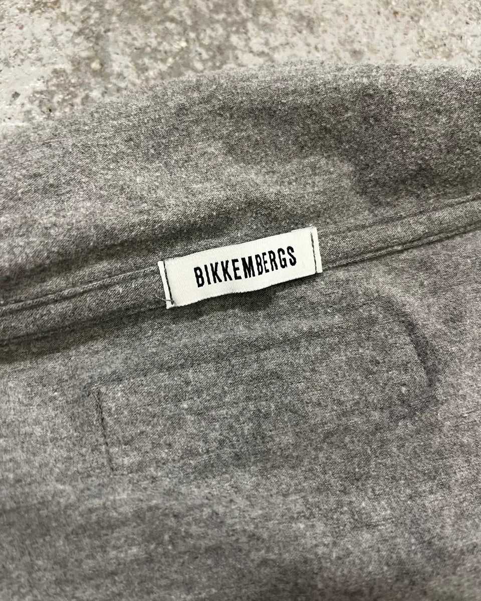 2010s Bikkembergs Grey Honeycomb Zip-up Sweater BnlfQsl 11
