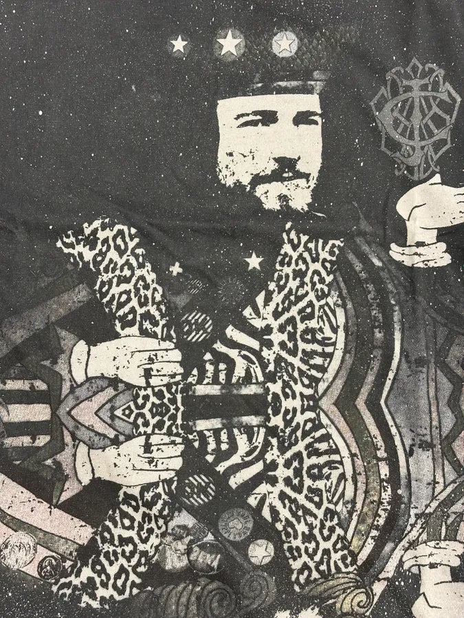 SS2011 Cavalli Anthracite Grey Dictator T-Shirt JhPRvqB 6