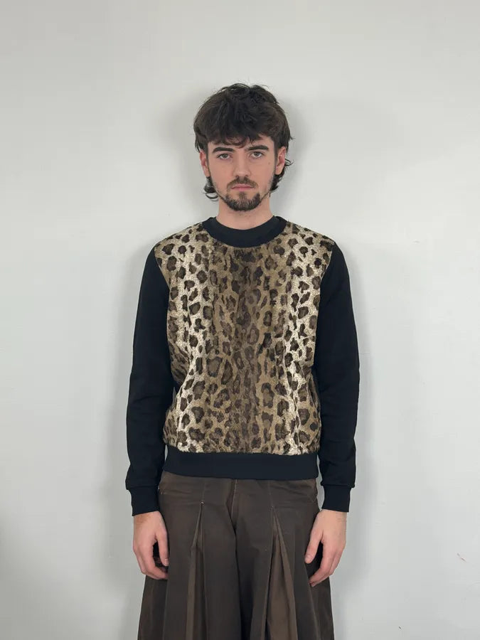2010s Cavalli Black Leopard Sweater oIvhShW 1