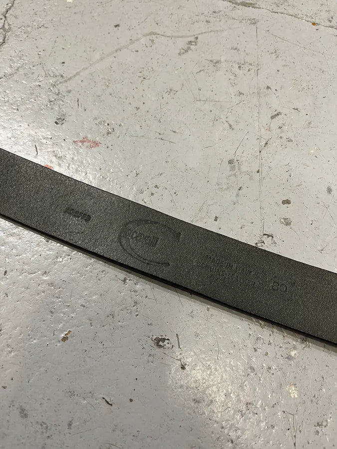 2010s Cavalli Black Ornament Flower Buckle Leather Belt SzATlql 7