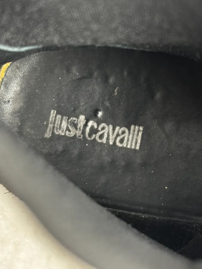 2010s Cavalli Black Suede Leather Boots SDoVJqT 9