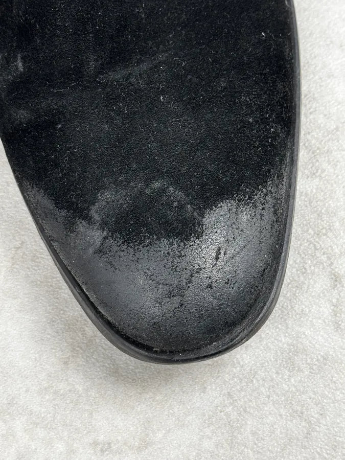2010s Cavalli Black Suede Leather Boots SDoVJqT 5