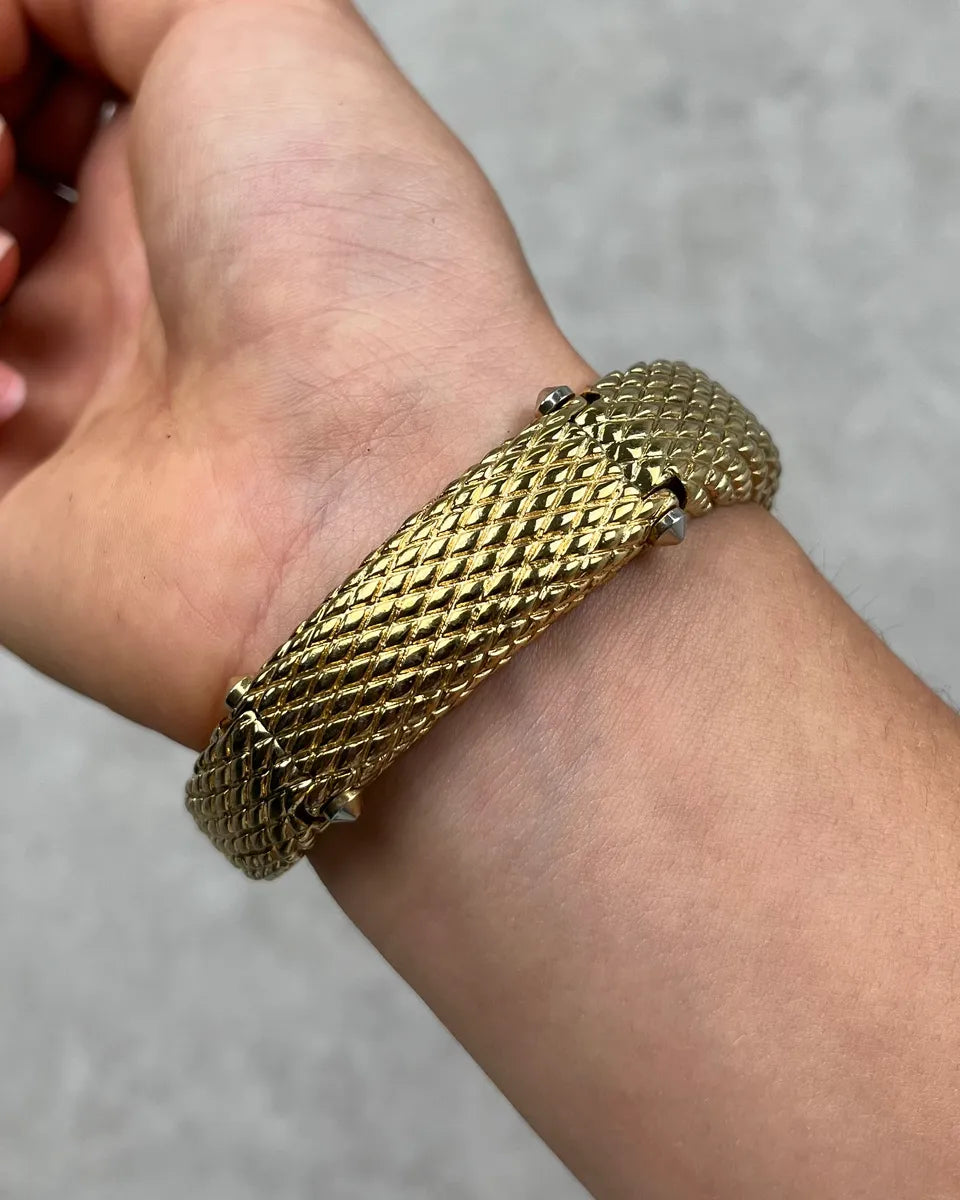 2010s Cavalli Golden Snake Bracelet Watch  gcaBIzE 3
