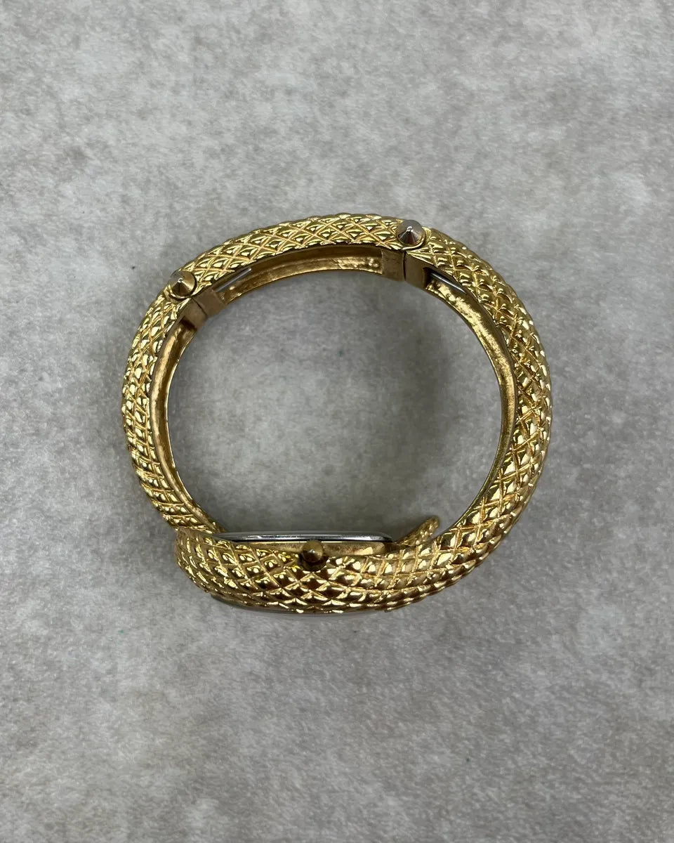 2010s Cavalli Golden Snake Bracelet Watch  gcaBIzE 5