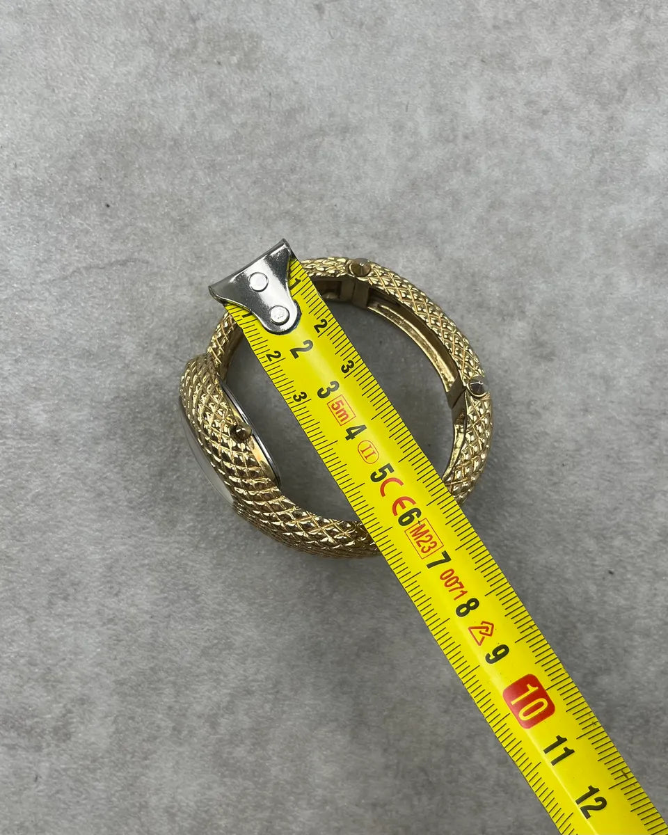 2010s Cavalli Golden Snake Bracelet Watch  gcaBIzE 8