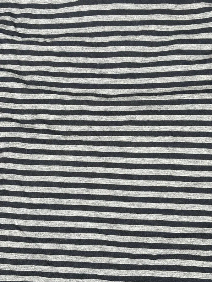 2010s Cavalli Trompe L’oeil Grey Black Striped 2 in 1 Shirt Sweater jXhlemy 7