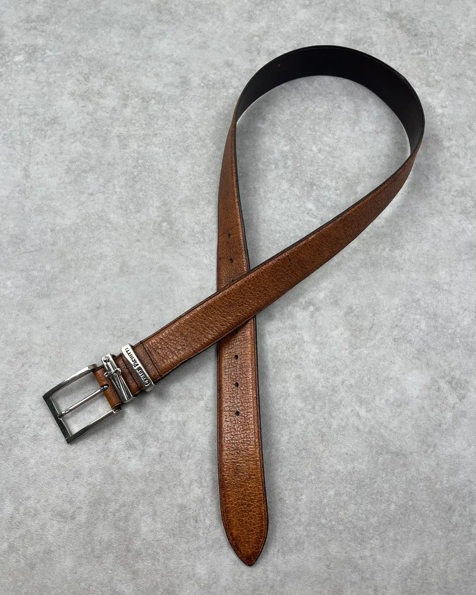 2010s Cesare Paciotti Brown Dagger Leather Belt cKbPCqJ 3