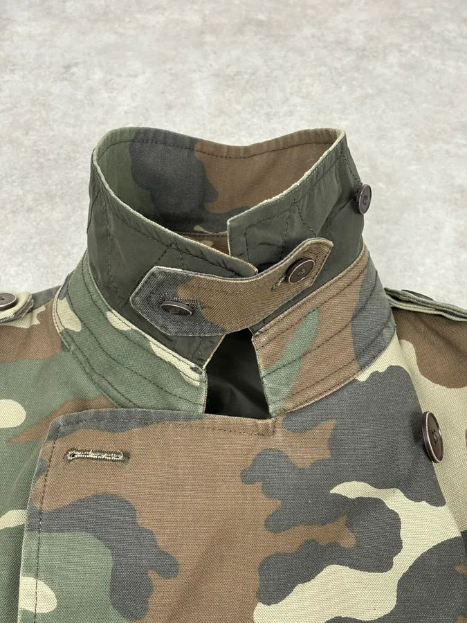 2010s Daniele Alessandrini Camo Trench Coat XmnuHHI 7