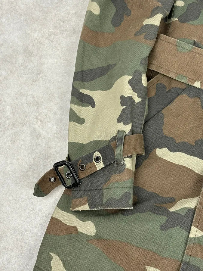2010s Daniele Alessandrini Camo Trench Coat XmnuHHI 8