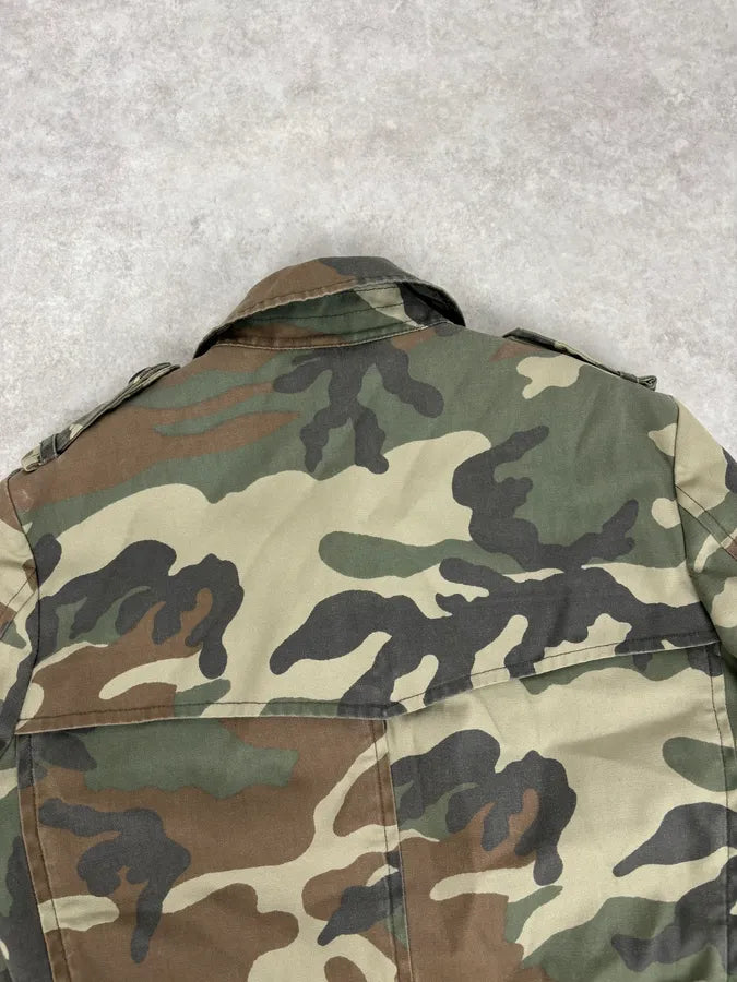 2010s Daniele Alessandrini Camo Trench Coat XmnuHHI 5