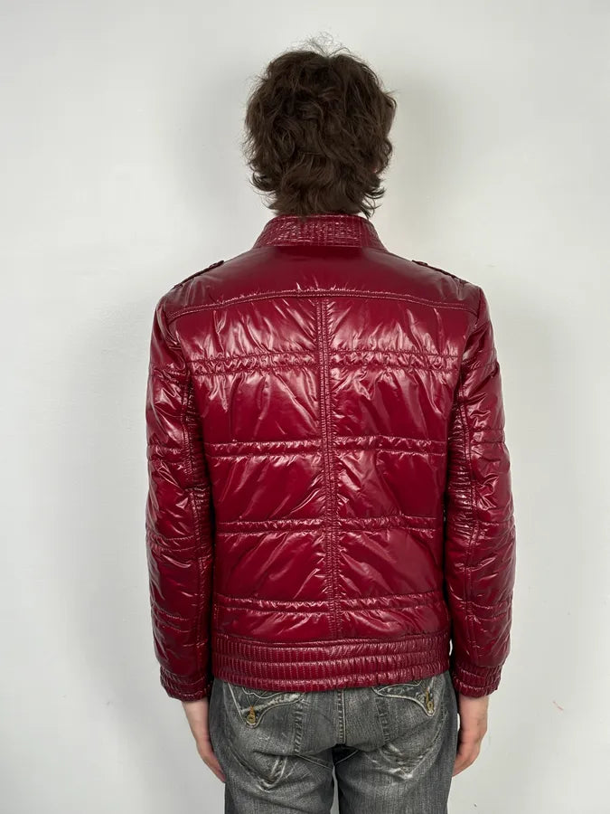 2010s Daniele Alessandrini Red British Puffer Jacket WRMBxQR 2