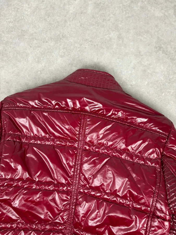 2010s Daniele Alessandrini Red British Puffer Jacket WRMBxQR 5