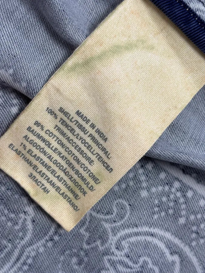 2010s Ralph Lauren Denim & Supply Bandana Patchwork Light Jacket xoXJrgg 11