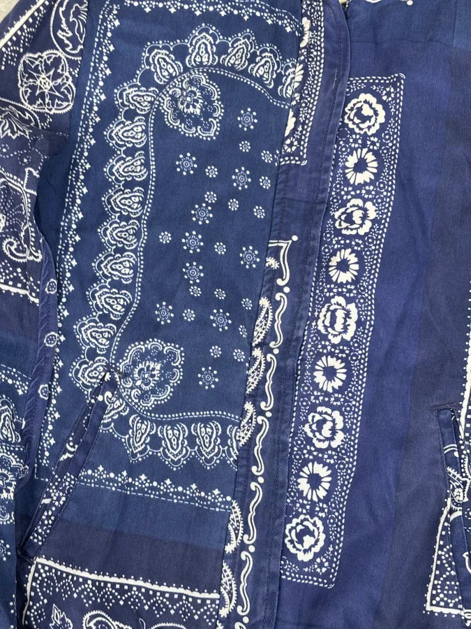 2010s Ralph Lauren Denim & Supply Bandana Patchwork Light Jacket xoXJrgg 8
