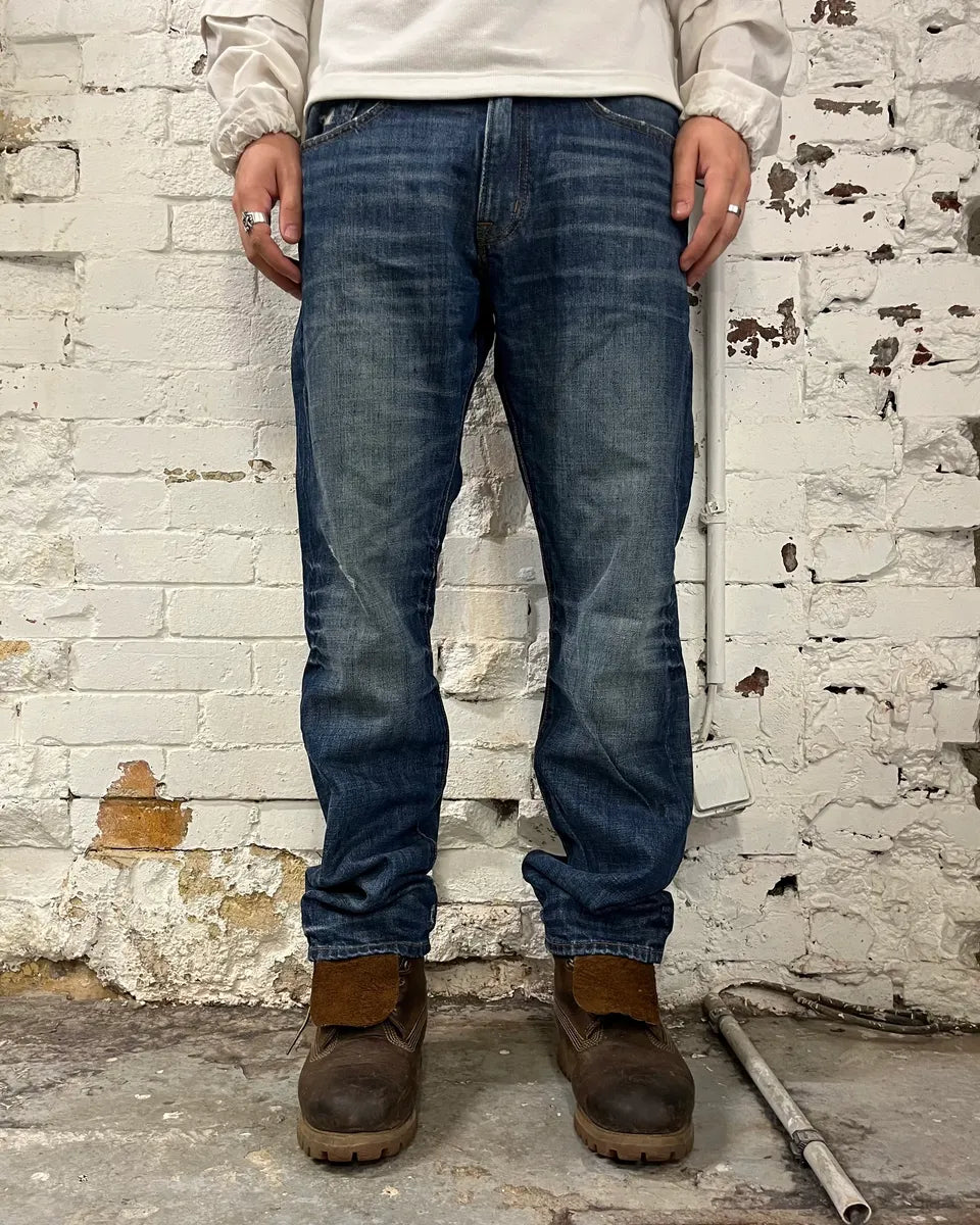 2010s Denim & Supply Ralph Lauren Navy Denim Washed Jeans PgjevrF 0