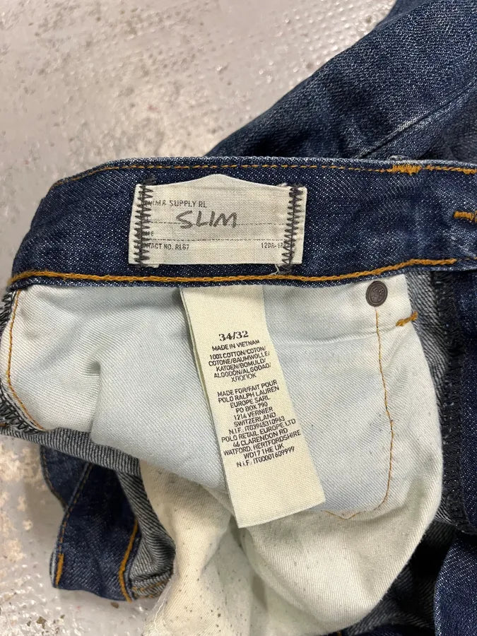 2010s Denim & Supply Ralph Lauren Navy Denim Washed Jeans PgjevrF 11
