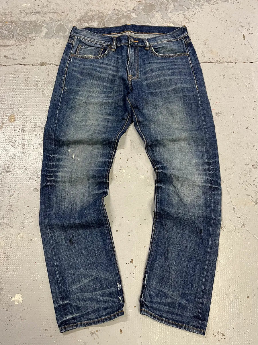 2010s Denim & Supply Ralph Lauren Navy Denim Washed Jeans PgjevrF 3