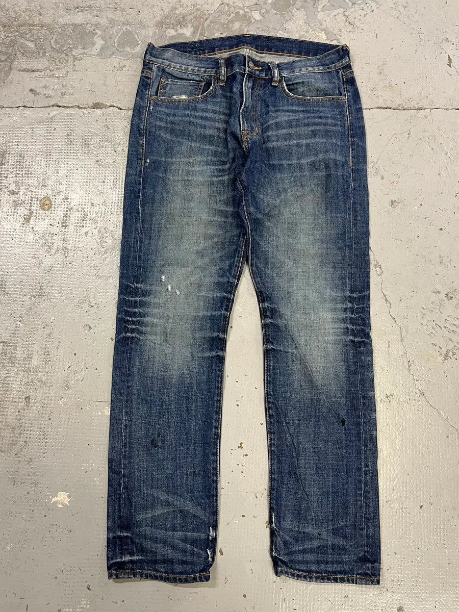 2010s Denim & Supply Ralph Lauren Navy Denim Washed Jeans PgjevrF 5