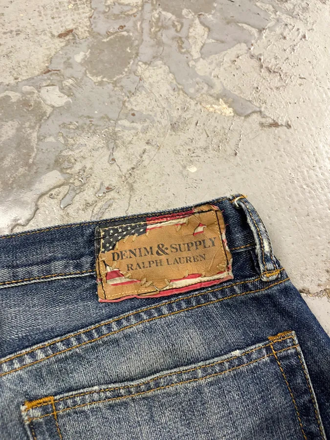 2010s Denim & Supply Ralph Lauren Navy Denim Washed Jeans PgjevrF 9