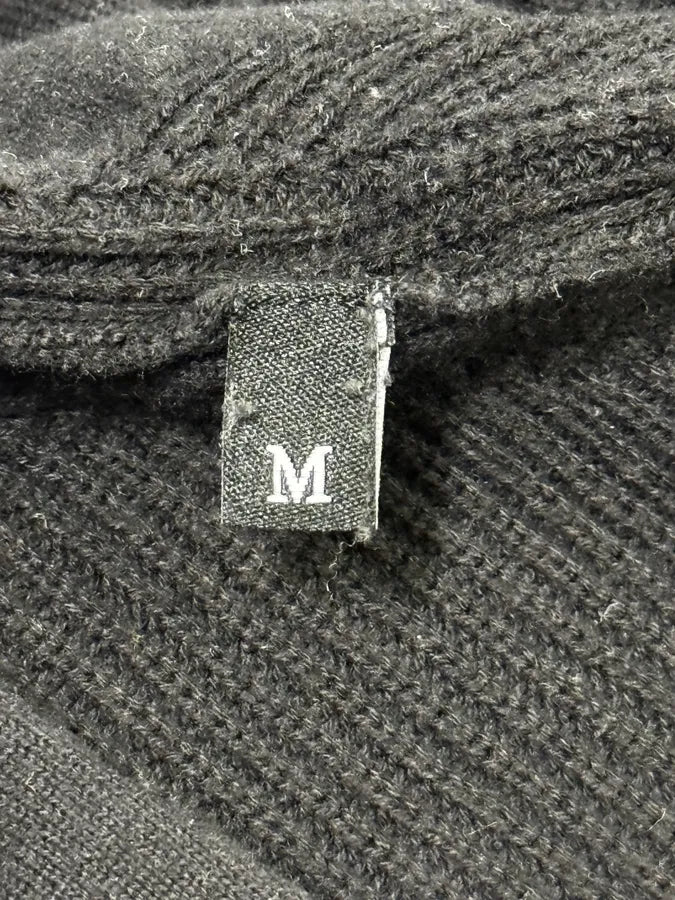 2010s Diesel Black Minimalist Zip-up Sweater yXZQvcB 7