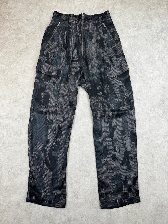 2010s Diesel Dark Grey Modern Camo Light Pants sboNDau 0