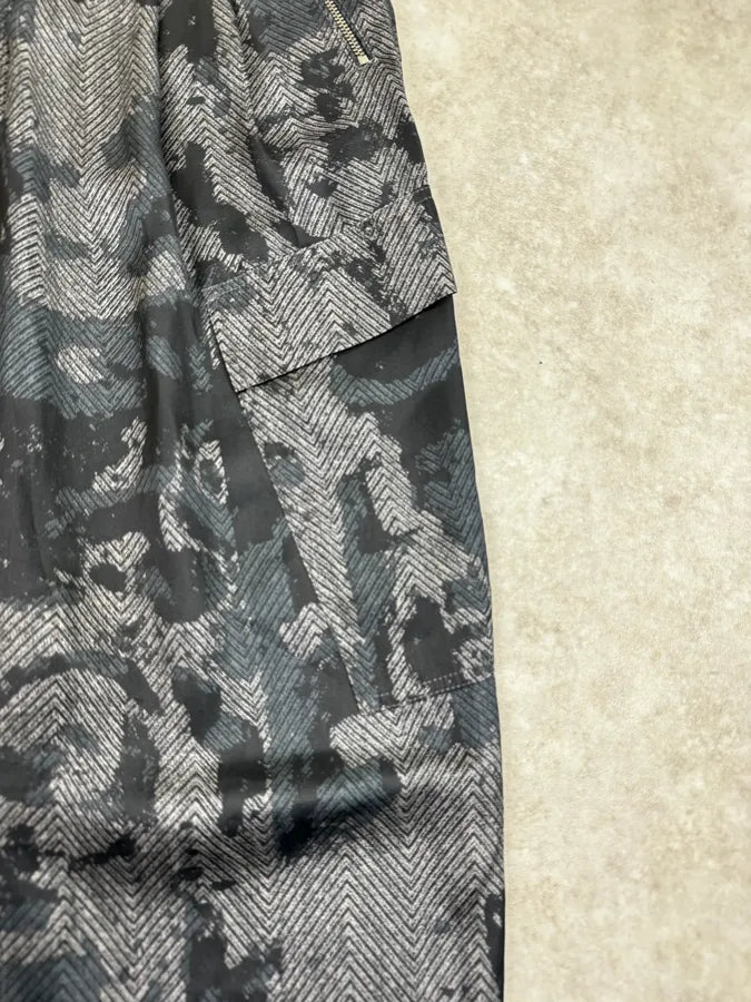 2010s Diesel Dark Grey Modern Camo Light Pants sboNDau 7