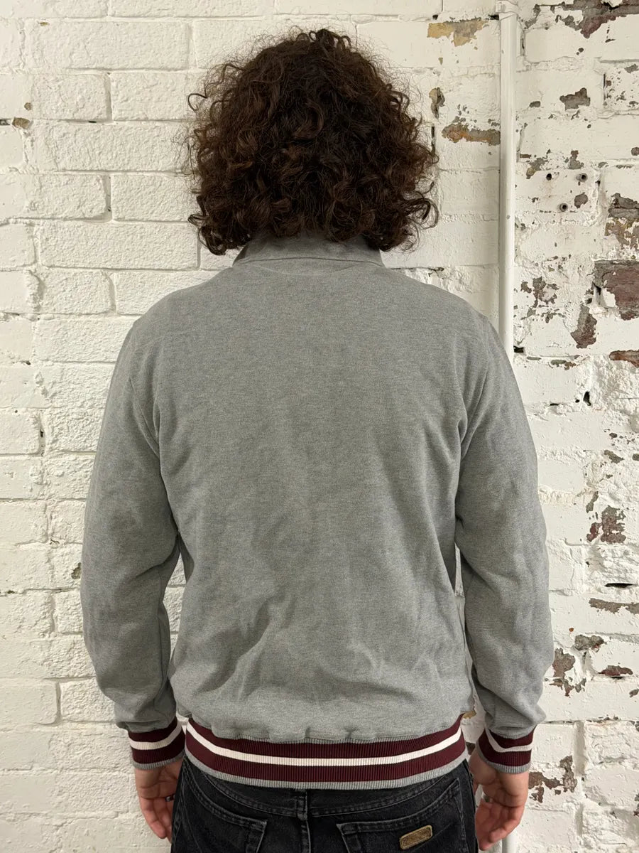 2010s Dior Bee Grey Zip-Up Sweater dYkSXlw 2