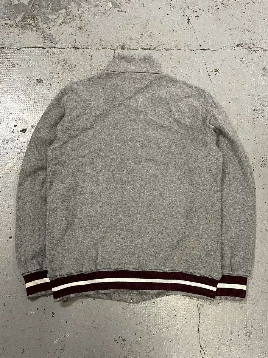 2010s Dior Bee Grey Zip-Up Sweater dYkSXlw 7