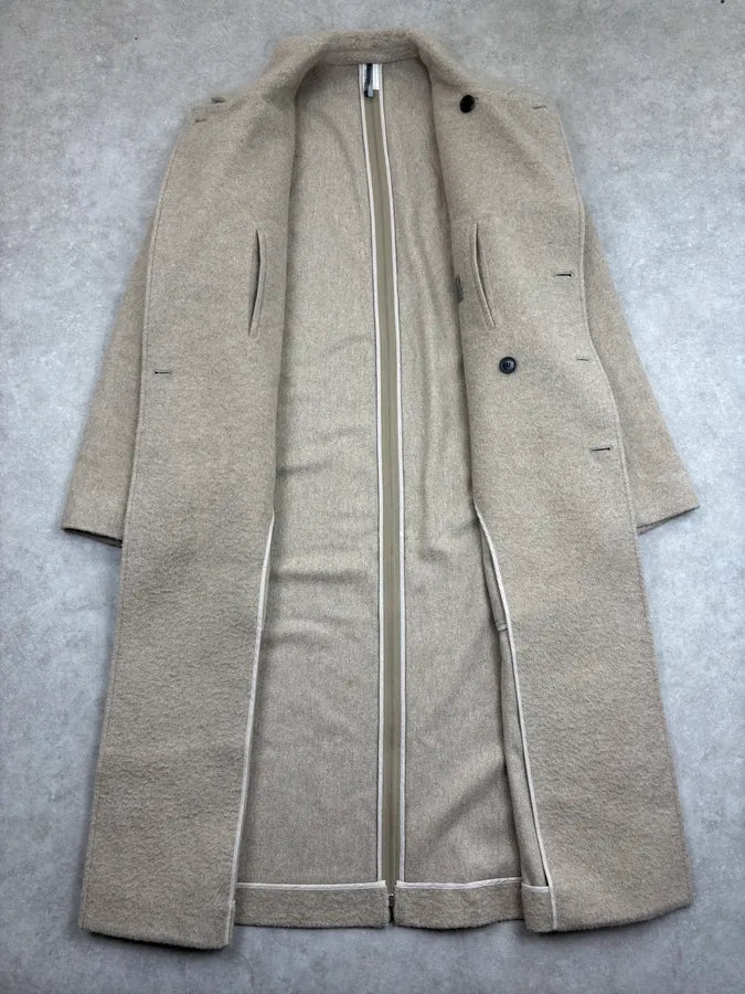 2010s Dior Beige Cashmere Long Coat by Kris Van Assche yuXzjww 6