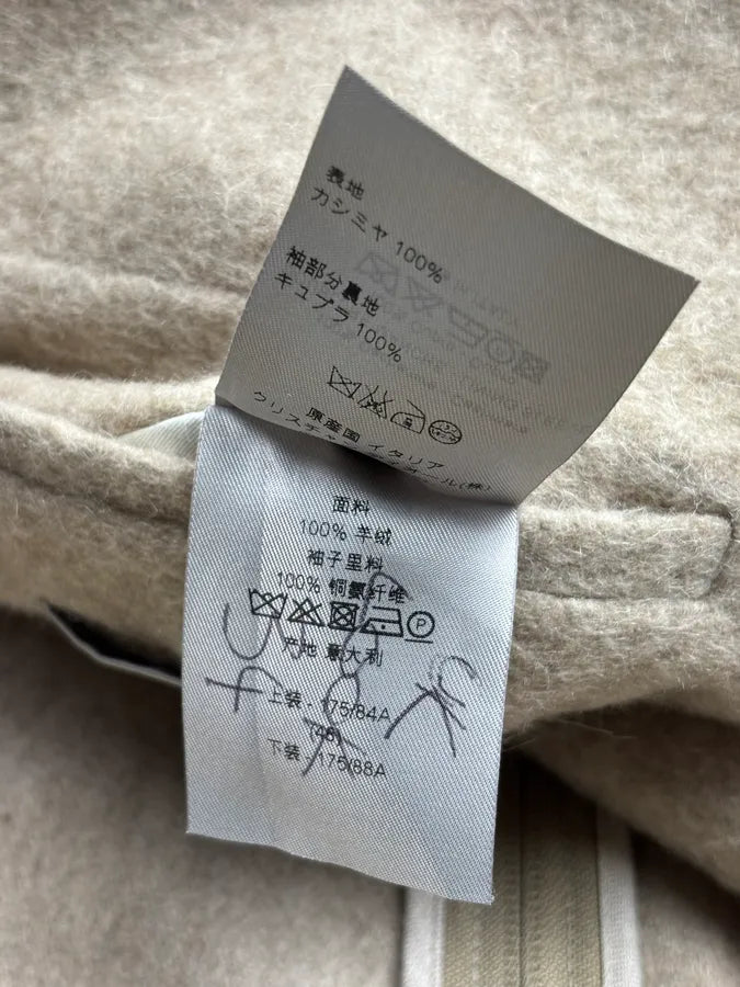 2010s Dior Beige Cashmere Long Coat by Kris Van Assche yuXzjww 14