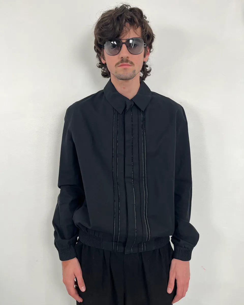 2010s Dior Black Contemporary Bomber Jacket by Kris Van Assche kZJPwbY 1