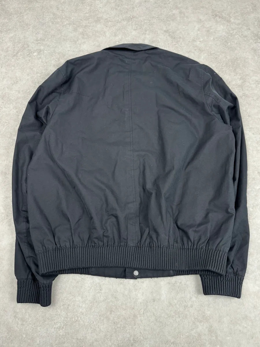 2010s Dior Black Contemporary Bomber Jacket by Kris Van Assche kZJPwbY 6