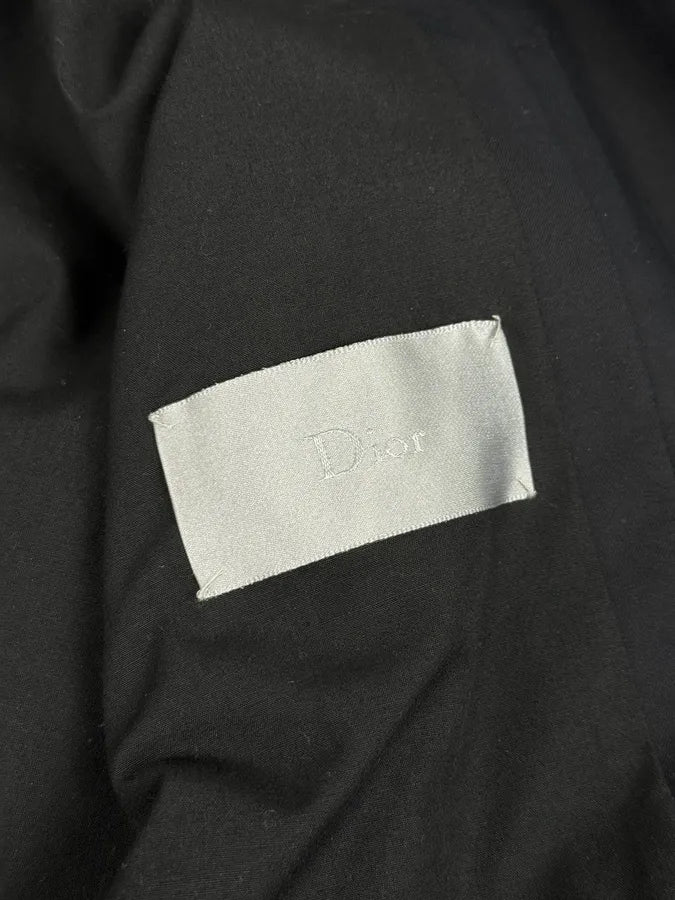 2010s Dior Black Contemporary Bomber Jacket by Kris Van Assche kZJPwbY 8