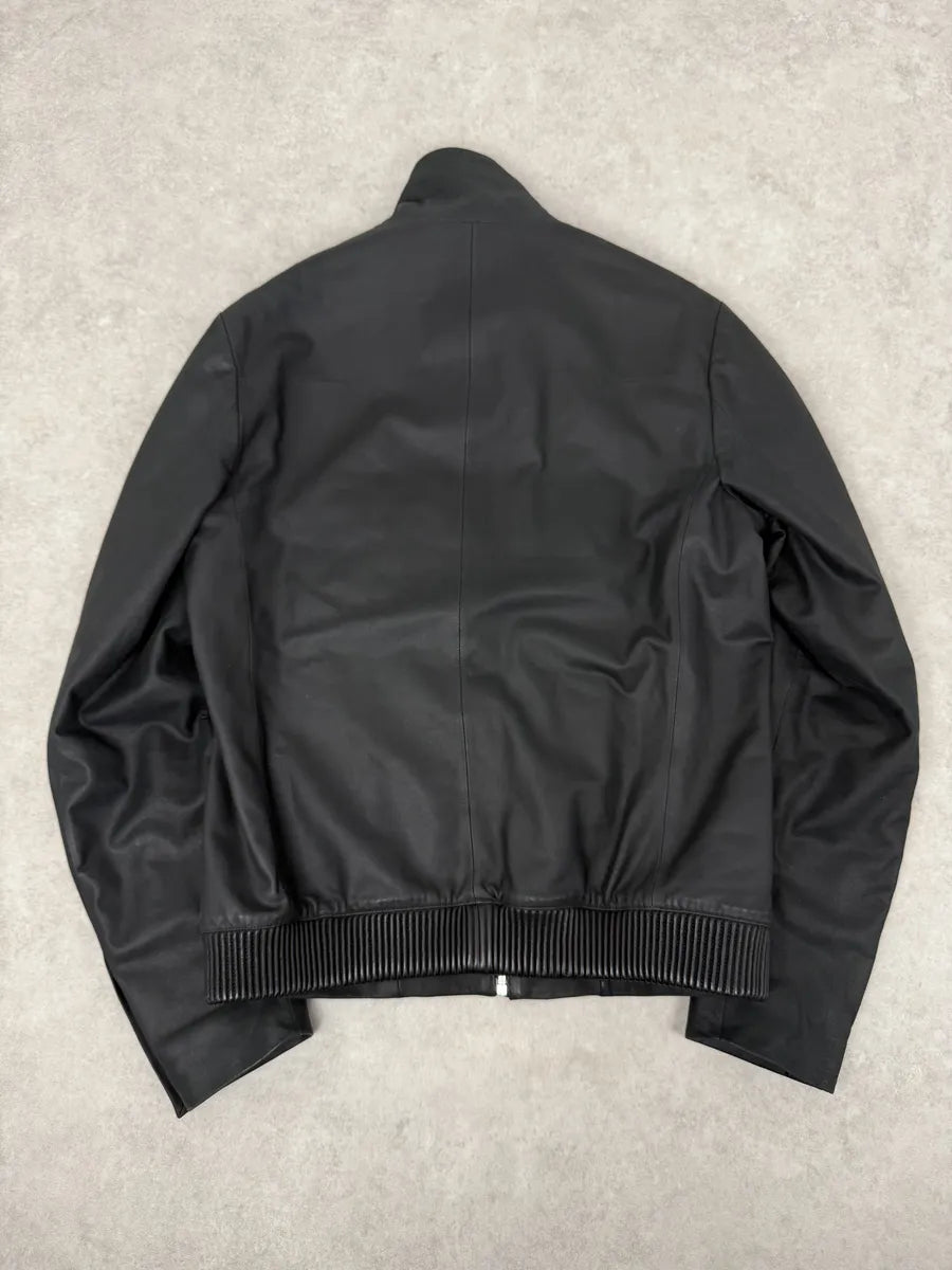 2010s Dior Black Premium Lamb Leather Jacket utAHSGx 1