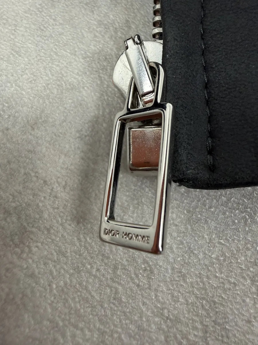 2010s Dior Black Premium Lamb Leather Jacket utAHSGx 11