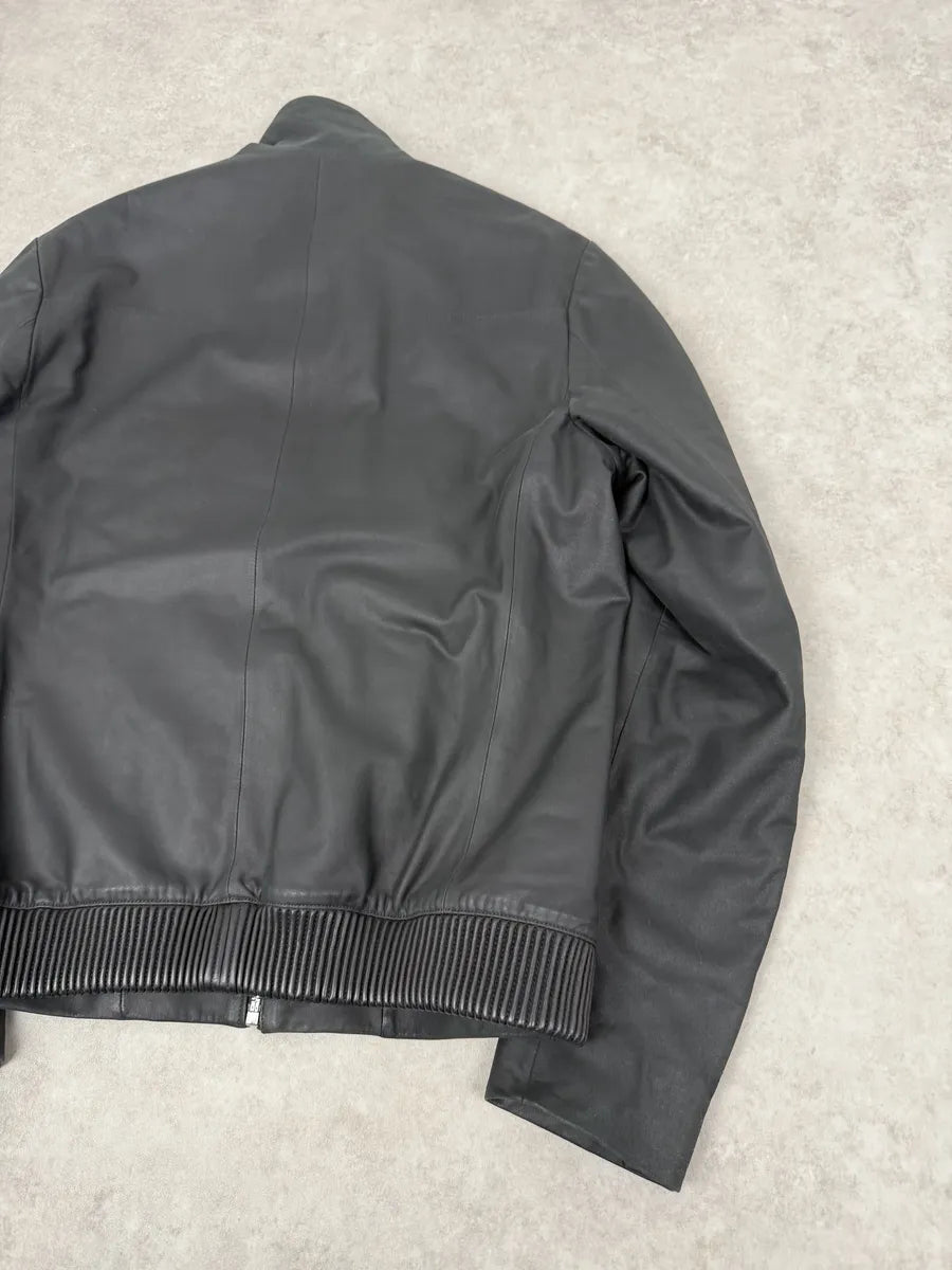 2010s Dior Black Premium Lamb Leather Jacket utAHSGx 6