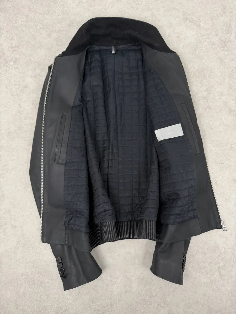 2010s Dior Black Premium Lamb Leather Jacket utAHSGx 7
