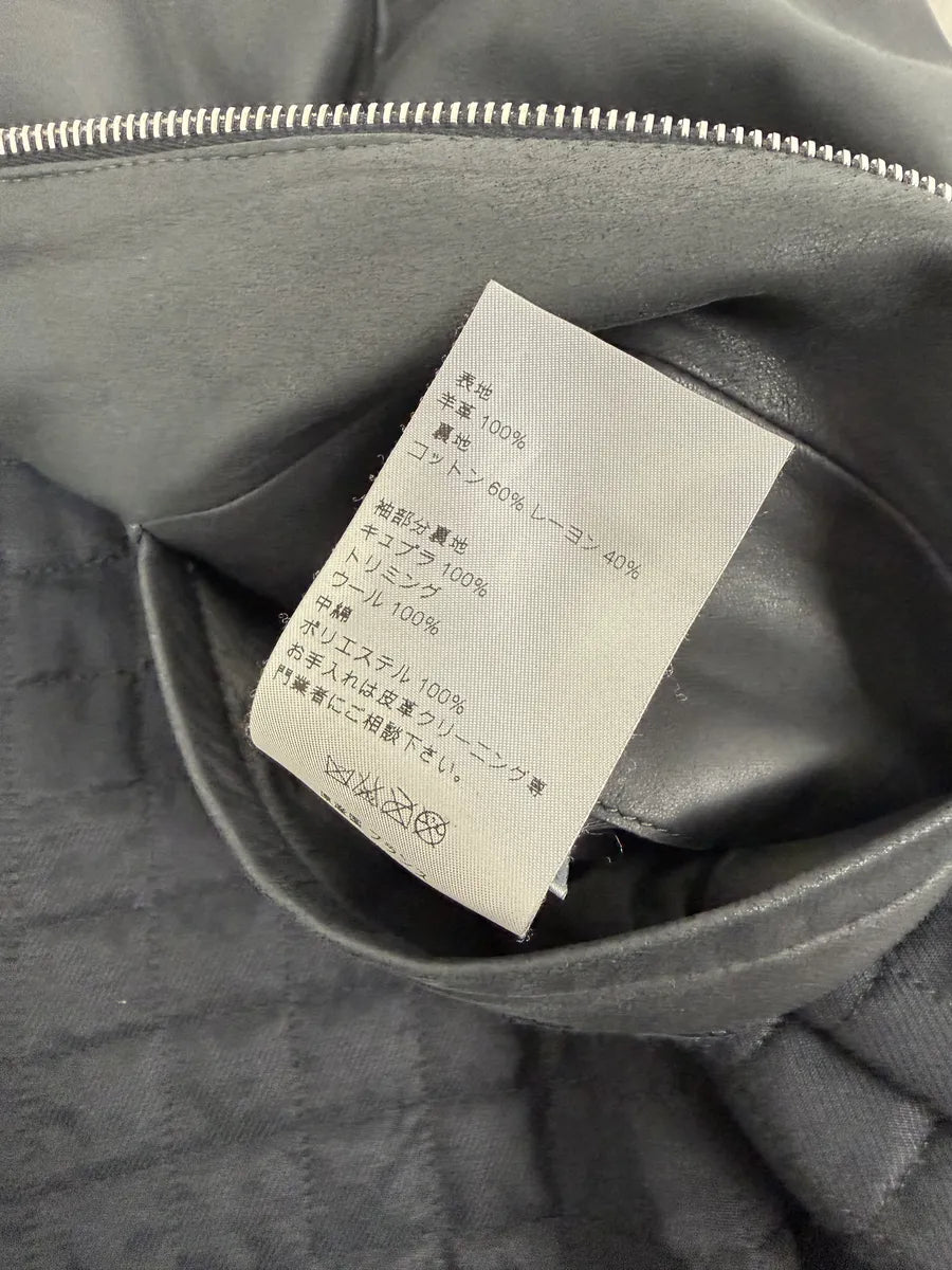 2010s Dior Black Premium Lamb Leather Jacket utAHSGx 9